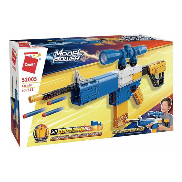 Qman: M416 Automatic Rifle Assemble Toy Play Set 52005