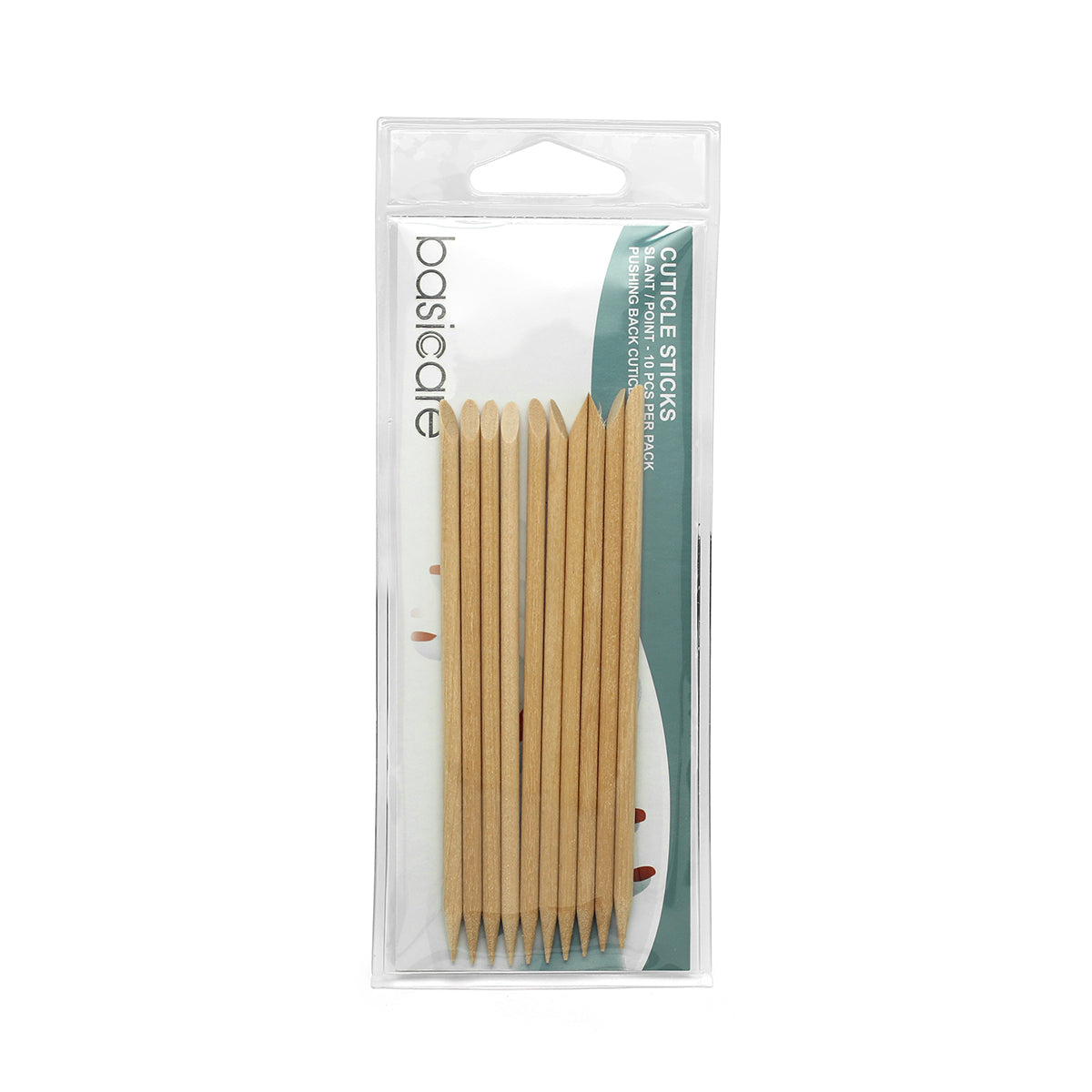 Basicare 10-in-Pack Cuticle Sticks (7616124485856)