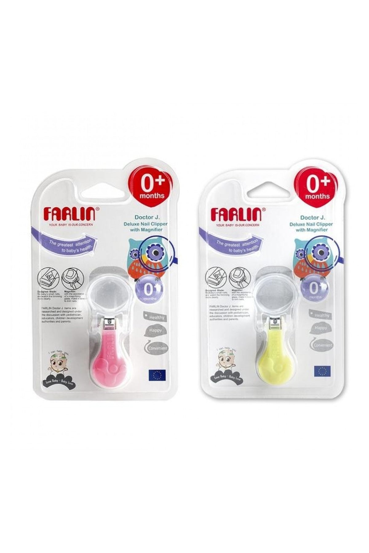 Farlin Deluxe Nail Clipper With Magnifier