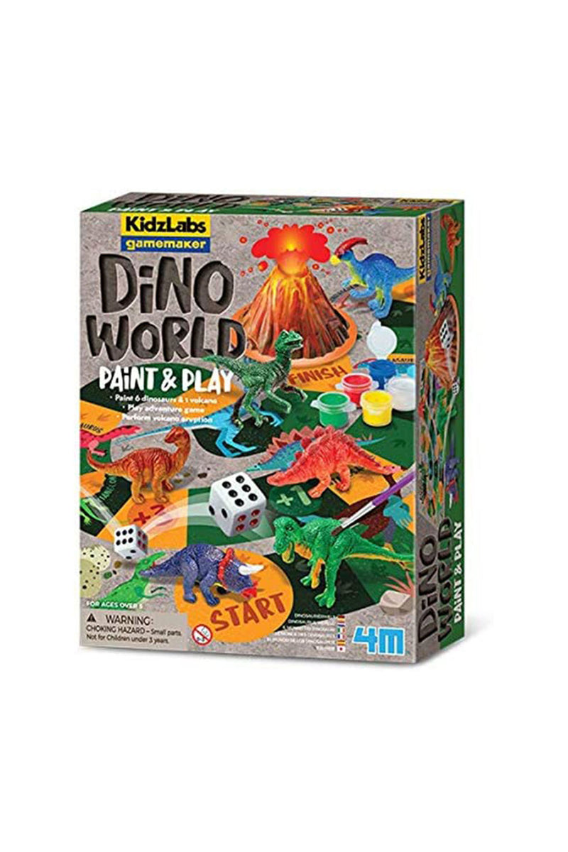 4M Dino World Paint & Play Set