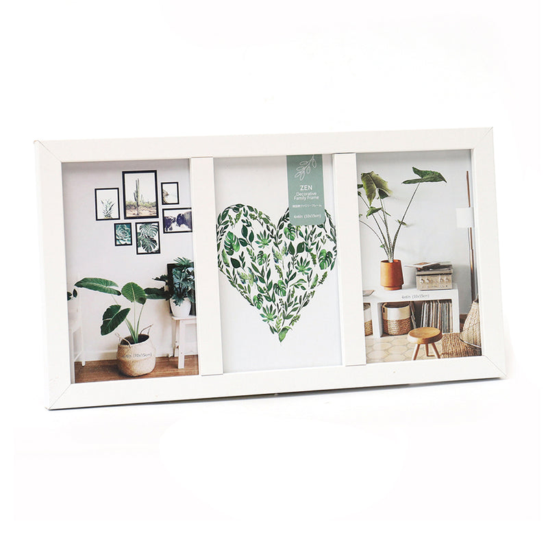 3-Window Wooden Picture Frame (7574625550560)