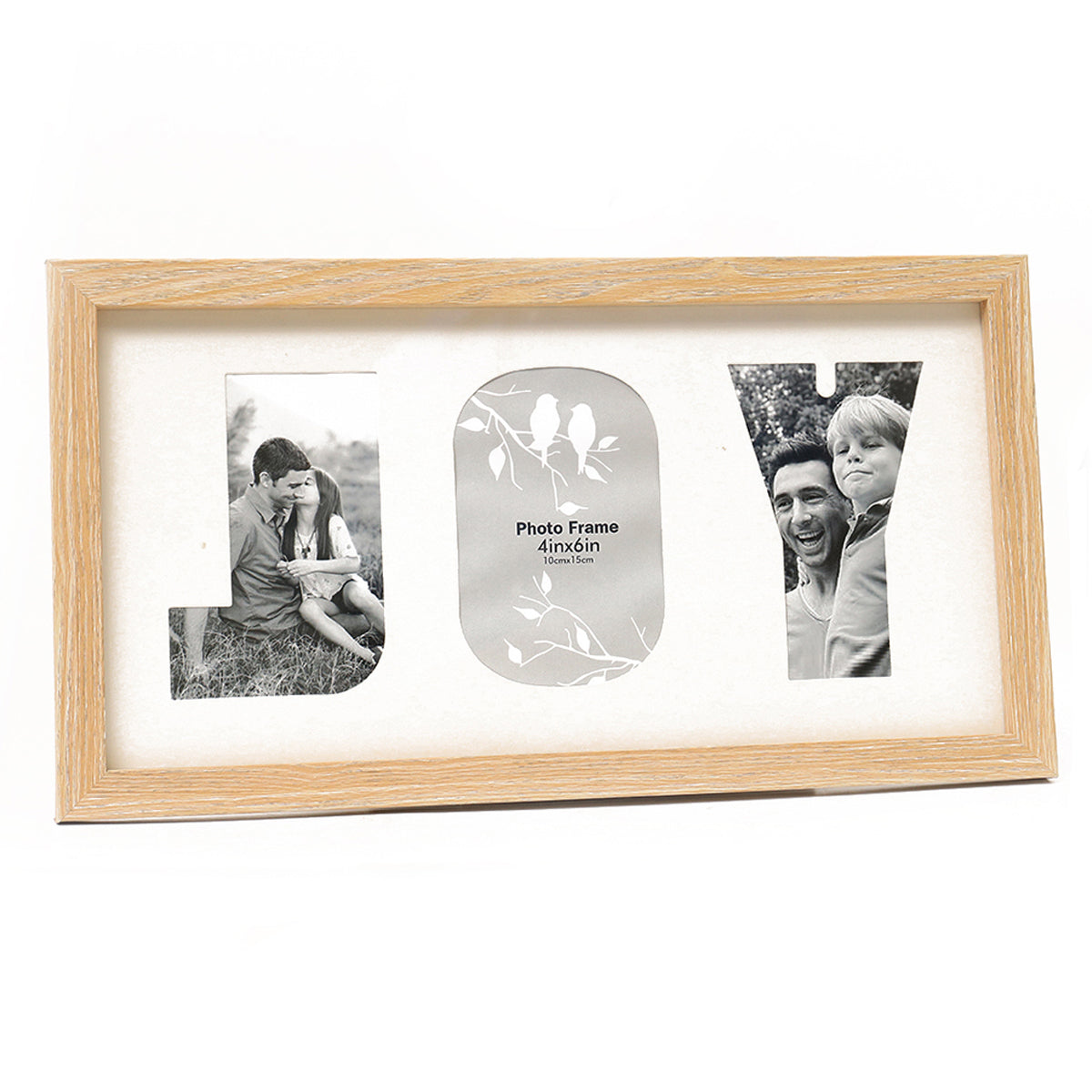 JOY 3-Letter Display Wooden Picture Frame (7574625747168)