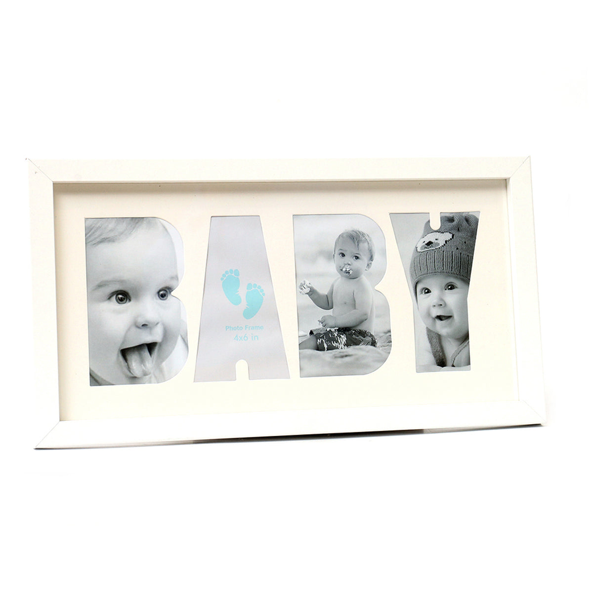 BABY 4-Letter Display Wooden Picture Frame (7574625812704)