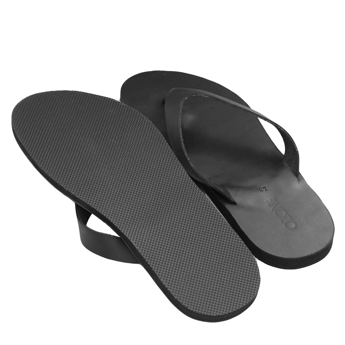 Mens Casual Leather Slipper (7616120291552)