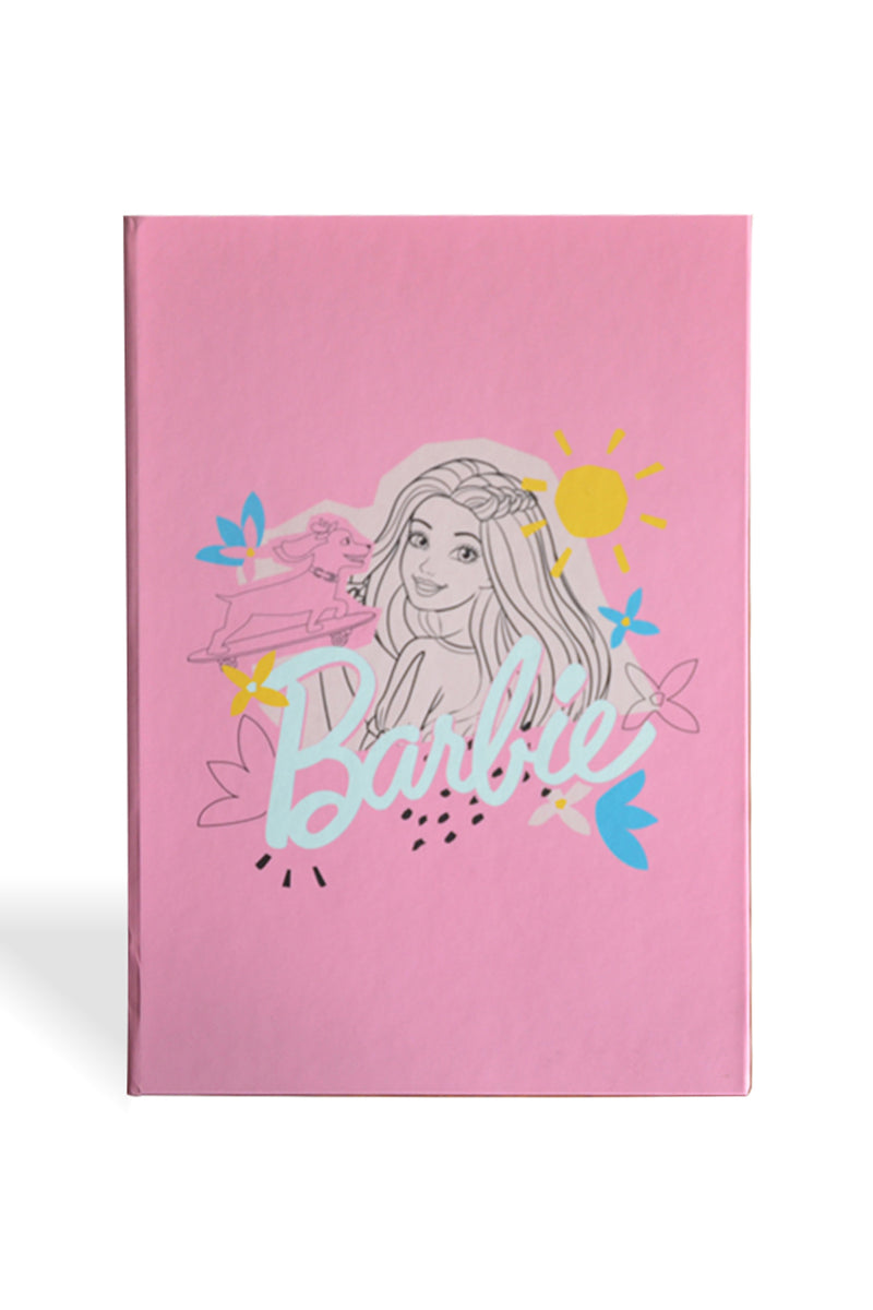 A5 Diary Note Book - Barbie Camping