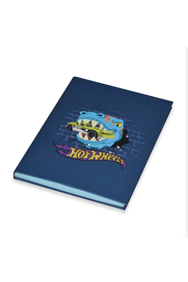 A5 Diary Note Book - Hot Wheels With Dragon
