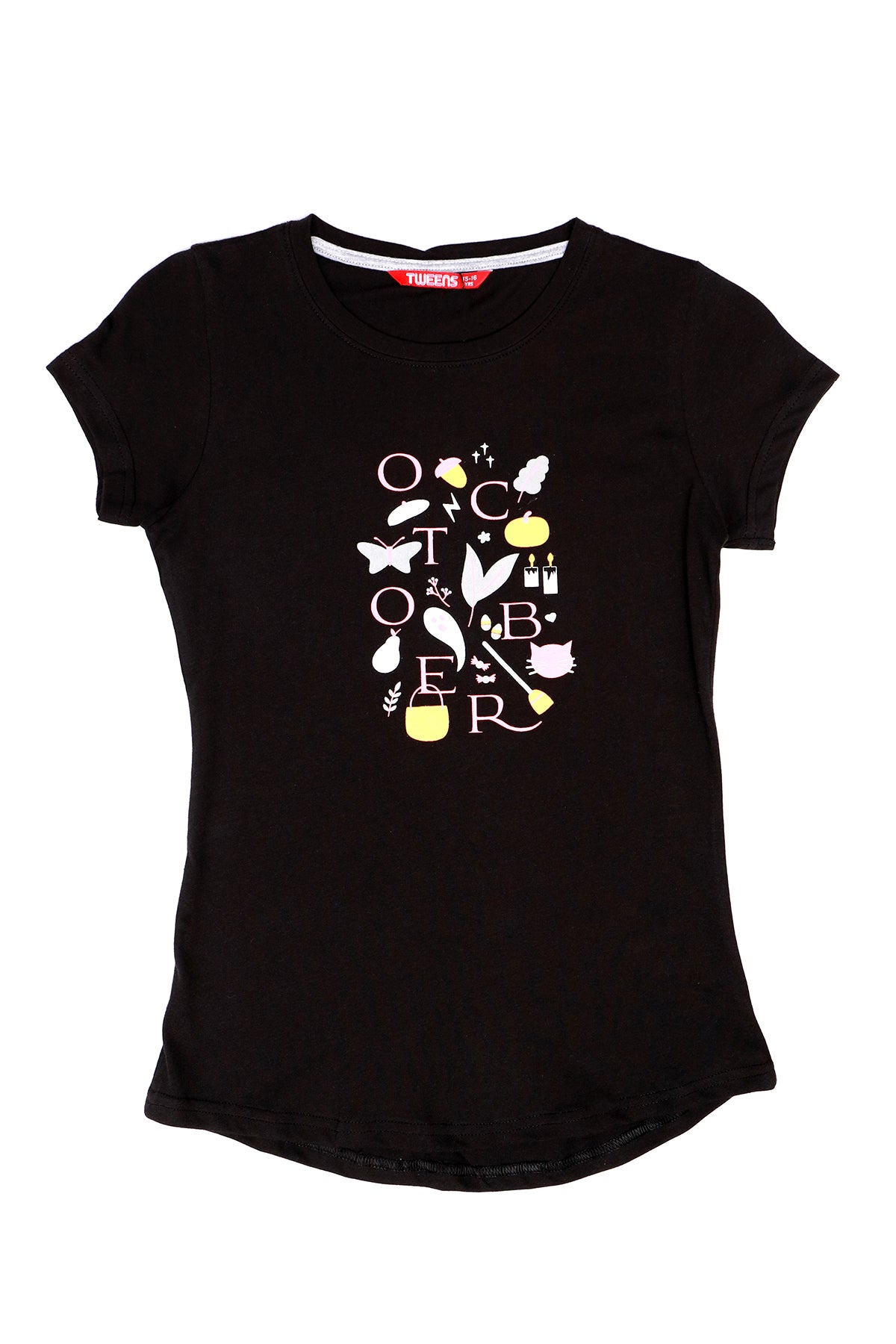 Tween Kids Girl Casual T - Shirt (7915058364640)
