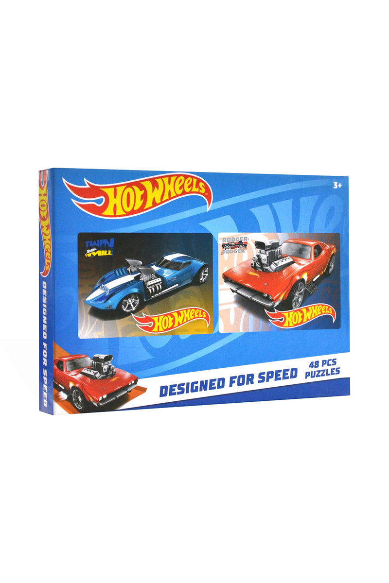 Hot Wheels Designed For Speed Puzzle Set
